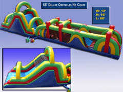 68' 2 Piece Obstacle Course 68' 2 Piece Obstacle Course